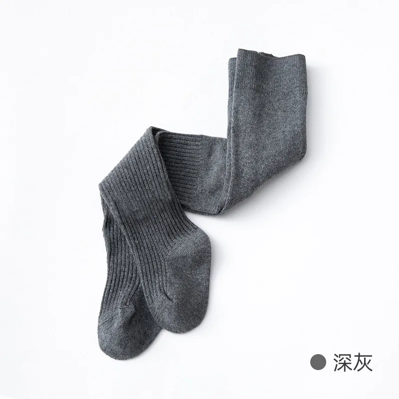 جديد تسليم الاطفال الجوارب الخريف الربيع 79% القطن فتاة صبي جميل الصلبة طالب الأطفال جورب 0-10y 1 زوج الطفل جوارب طويلة XXS-XXL #5