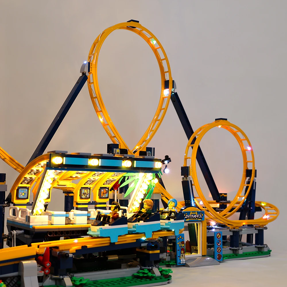 

LED Light Kit for LEGO Loop Coaster 10303 Building Blocks Not Include Model