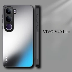 Matte Case For VIVO V40 Lite Luxury Skin-feeling AG Lens Protection Phone Back Cover For VIVO V40 Lite Shockproof Bumper