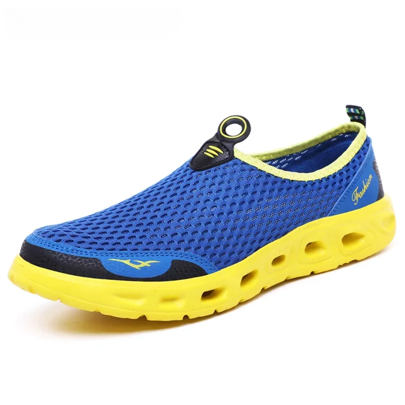 2023 Men Aqua Shoes Outdoor Breathable Beach Shoes Lightweight Quick-drying Wading Shoes Sport Water Camping Sneakers Shoes