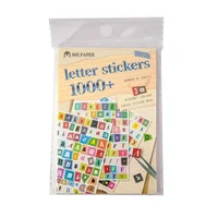 1000+ Pcs Alphabet Sticker for Journaling,Fun & Colorful Craft Letter Stickers for Junk Journal, Scrapbooking Supplies, Ideal DI 5