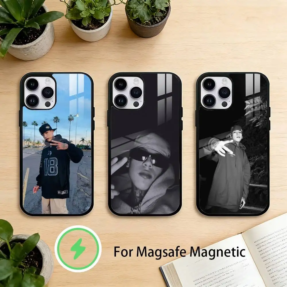 

S-santa fe klan Phone Case For iPhone 17 16 15 14 13 12 Pro Max Plus for Mirror Wireless Magnetic Cover