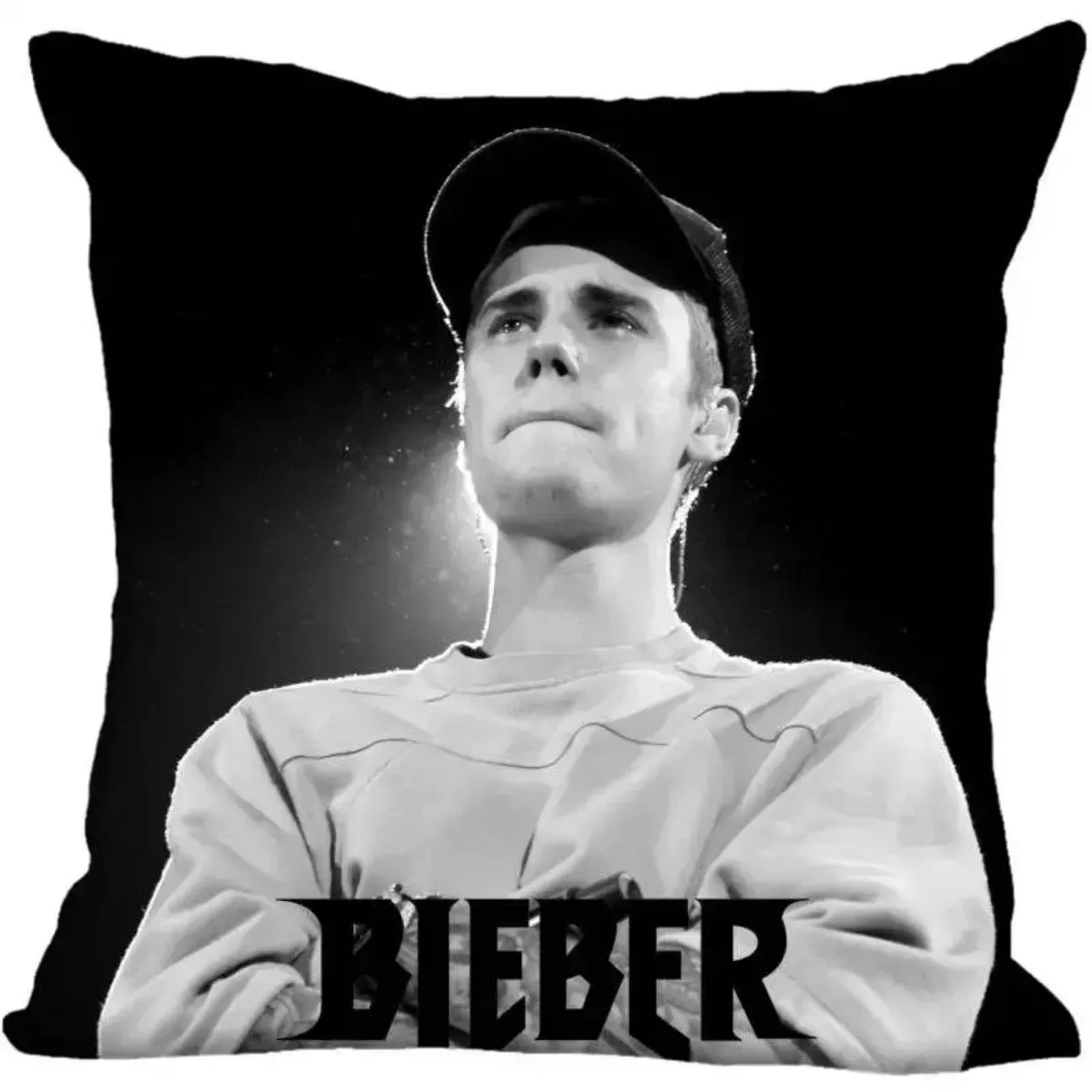 Best Justin Bieber 01 Pillowcase Wedding Decorative Pillow Cover Gift For Printed Pillow Cases 40x40cm 16x16In 45x45cm 18x18Inch