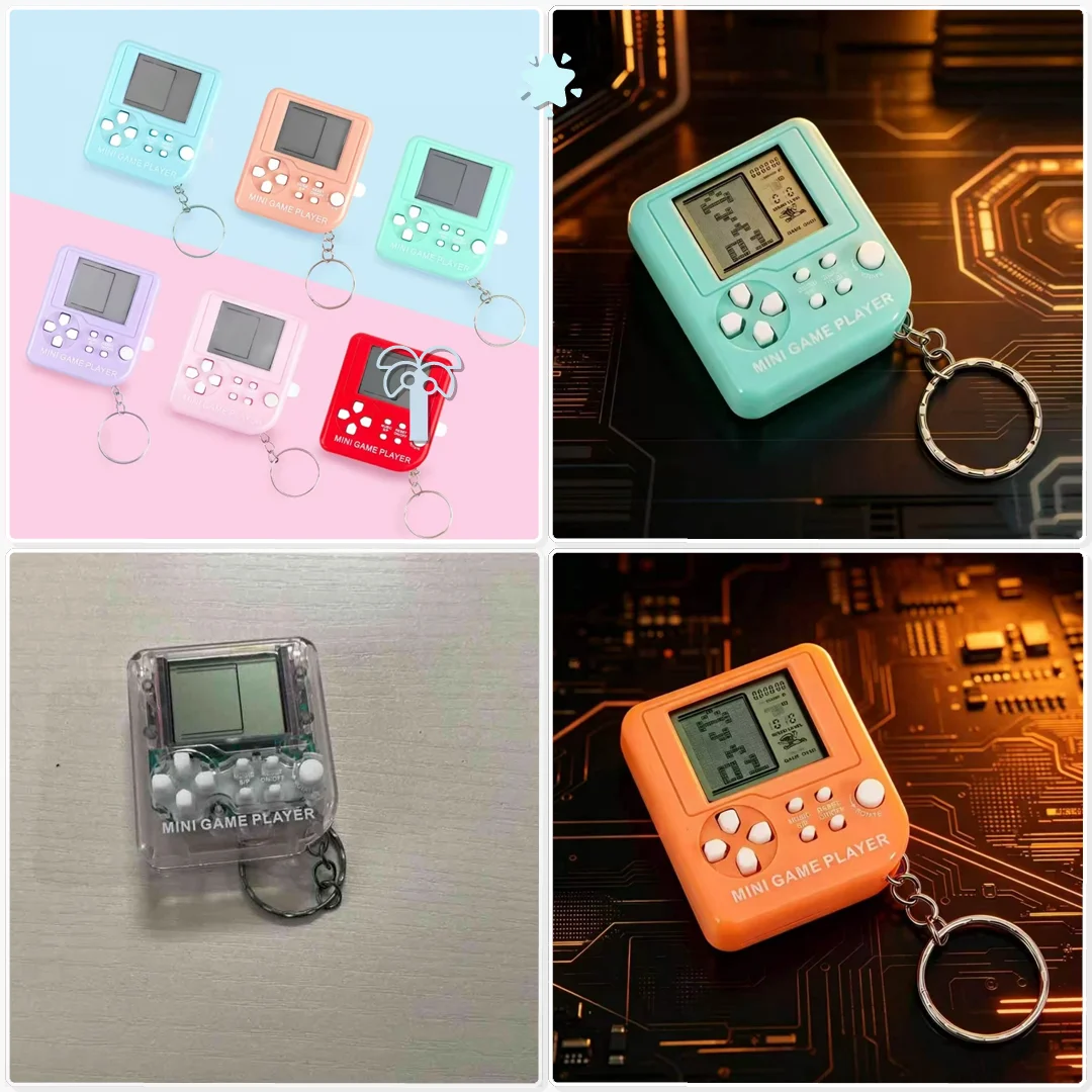 Classic Retro Mini Handheld Game Console Children Educational Electronic Toy Creative Gift Kids Bus Trip Play