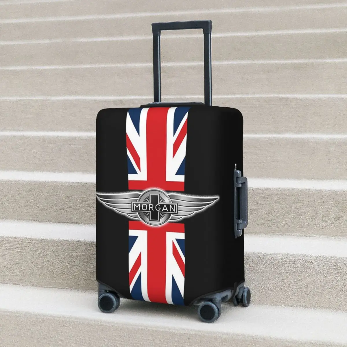 

Morgan Motor Car Company Suitcase Cover Protection Elastic Travel Luggage Protector Covers for 18-32 Inch