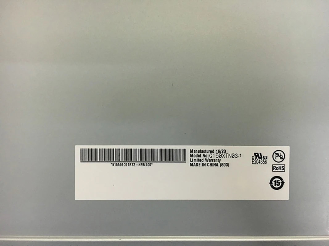Original 15 Zoll G150XTN 03,1 LCD Screen Display Panel