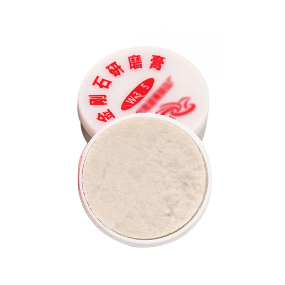 White Pink 10g Natural Diamonds Flash Glass Jade Polishing Paste Jewelry Cemented Carbide Metal Grinding Paste
