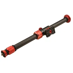 Carbon Fiber Telescopic Overhead Pole Camera Boom Mount Stand with 1/4