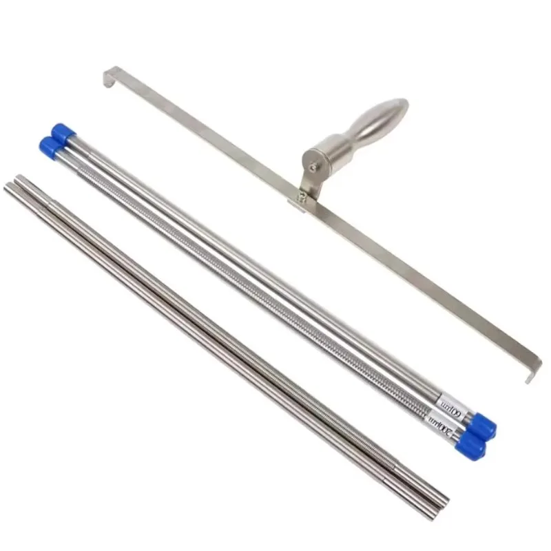 Standard diameter 10mm Coating width 300mm Total length 400mm Film thickness 0~ 850um Meyer rod set with handle