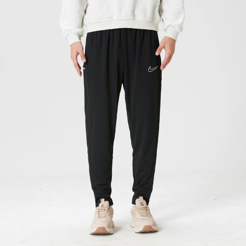 Nike Men's Football Sports Pants On-Field Training Pants Running Fitness Pants Breathable Knitted Long Pants Ib8744-010
