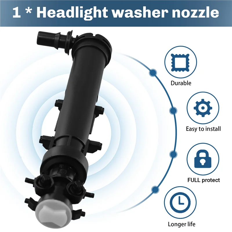 

Car Headlight Cleaning Washer Fluid Jet For Q8 2019-2023 Headlight Washer Nozzle