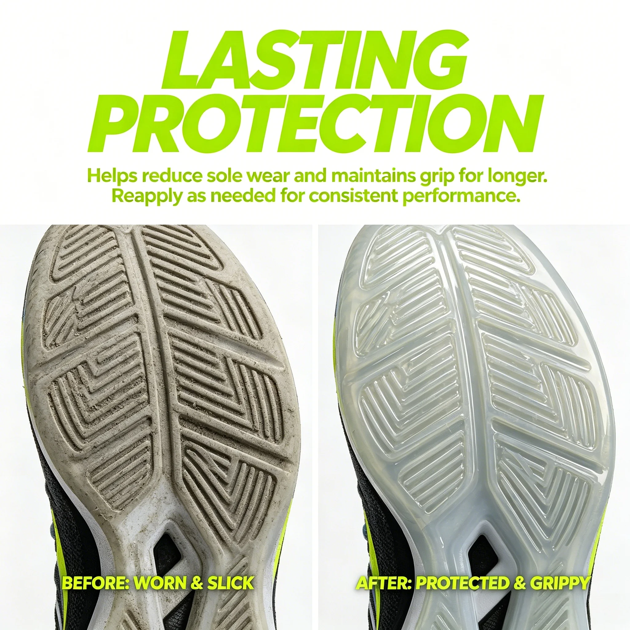 Shoe Anti-Slip Spray, Sports Traction Enhancer for Basketball, Soccer & Running Shoes, Non-Slip Grip Spray