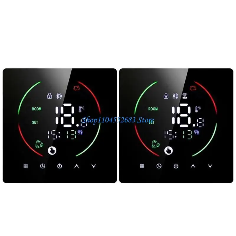 Y6GD 16A Termostato per Riscaldamento Elettrico a Pavimento Termostato Programmabile da 7 Giorni per Riscaldamento