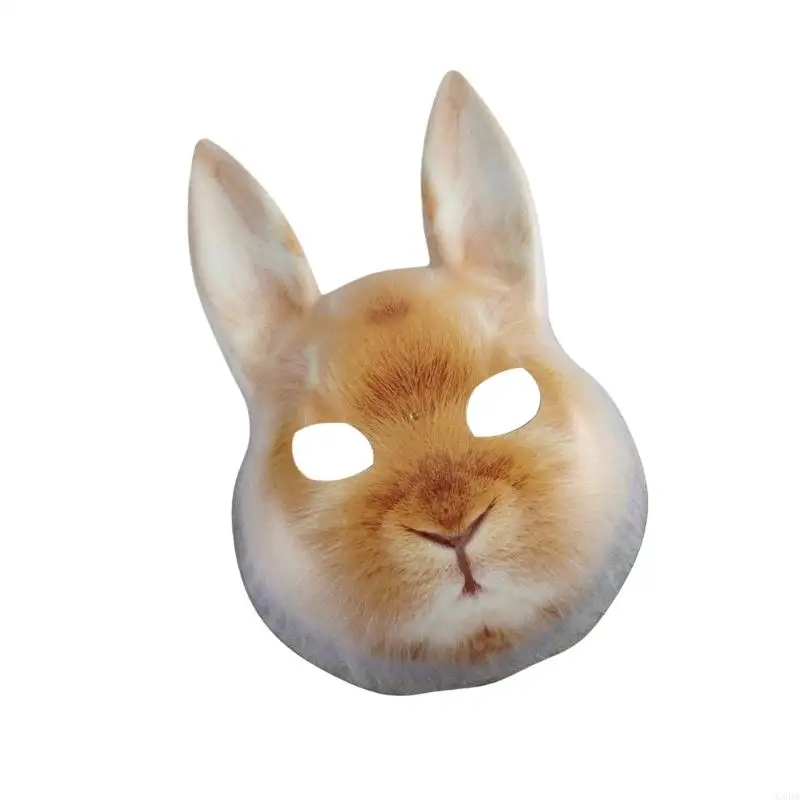 Anime réaliste Masque lapin anime trous ventilés Anime Con Cosplay Accessoire 6xda