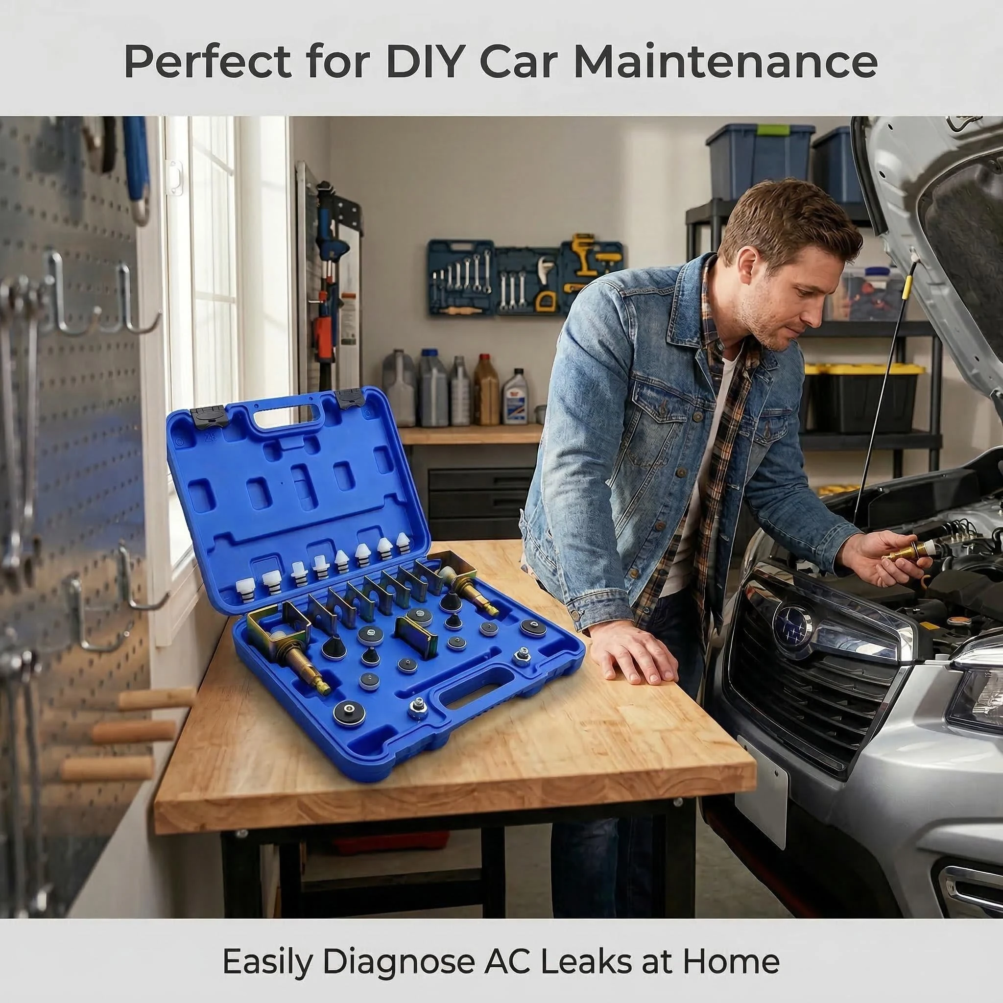 

Инструменты для обнаружения утечек в системах кондиционирования автомобилей, инструменты для обнаружения утечек в трубопроводах хладагента кондиционеров.