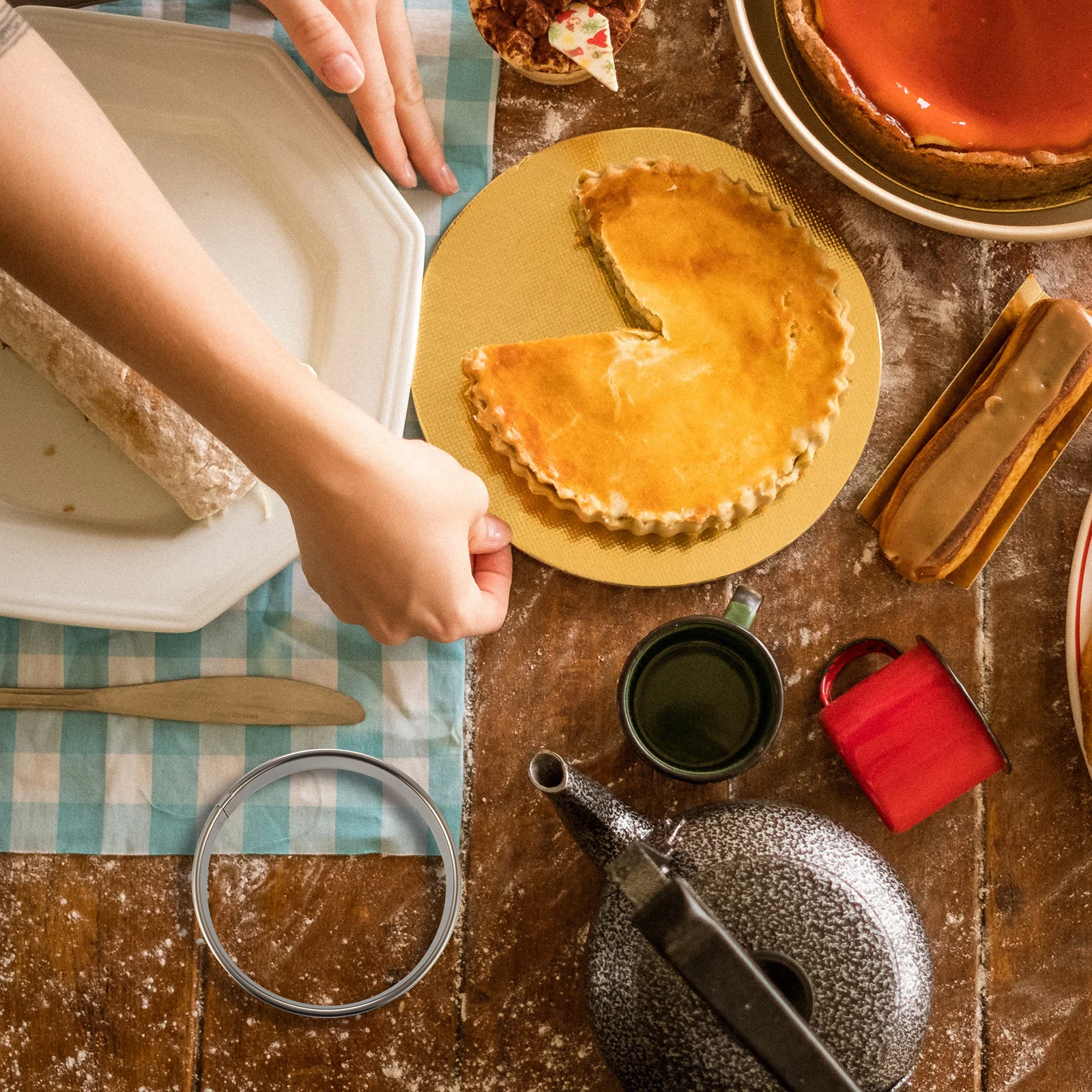 

8Pcs Cookies Molds Baking Tools Premium Material Safe Healthy for People Suitable Any Crafts Delicious Food Baking Tool