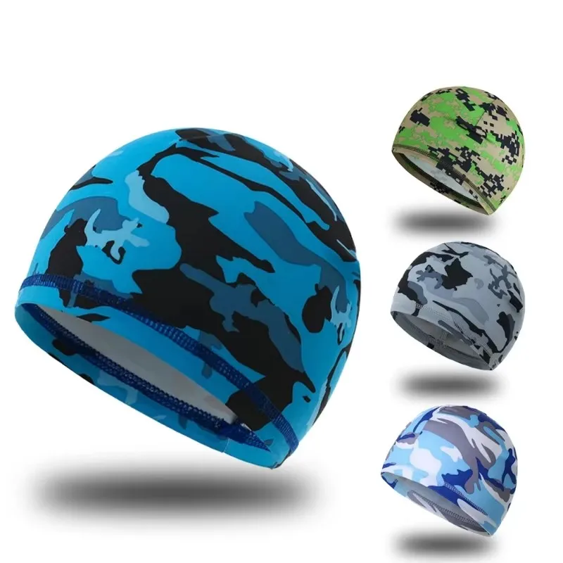 

1/2pcs Summer Sweat-absorbent and Breathable Riding Cap Ice Cloth Sunscreen Bicycle Headscarf Helmet Lining Sports Running Cap