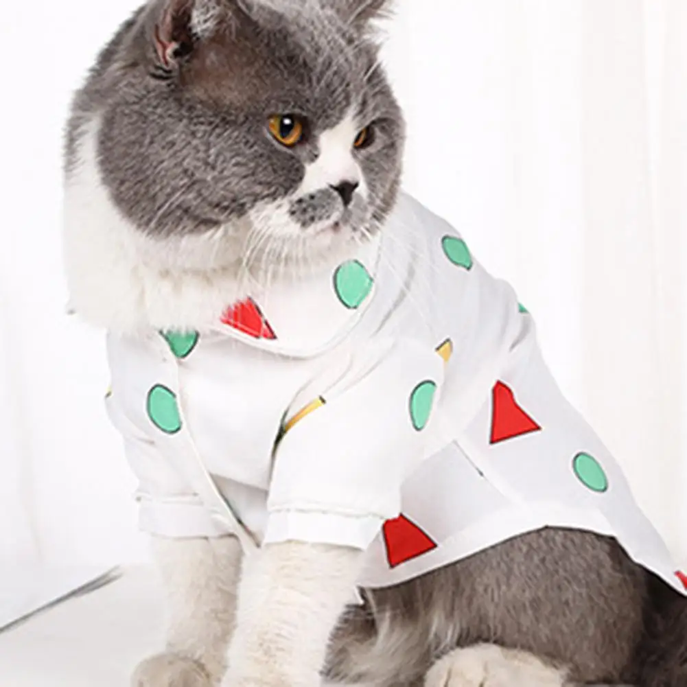 Pet Pajamas  Turn-down Collar   Pet Clothes Puppy Fashion Pet Clothes