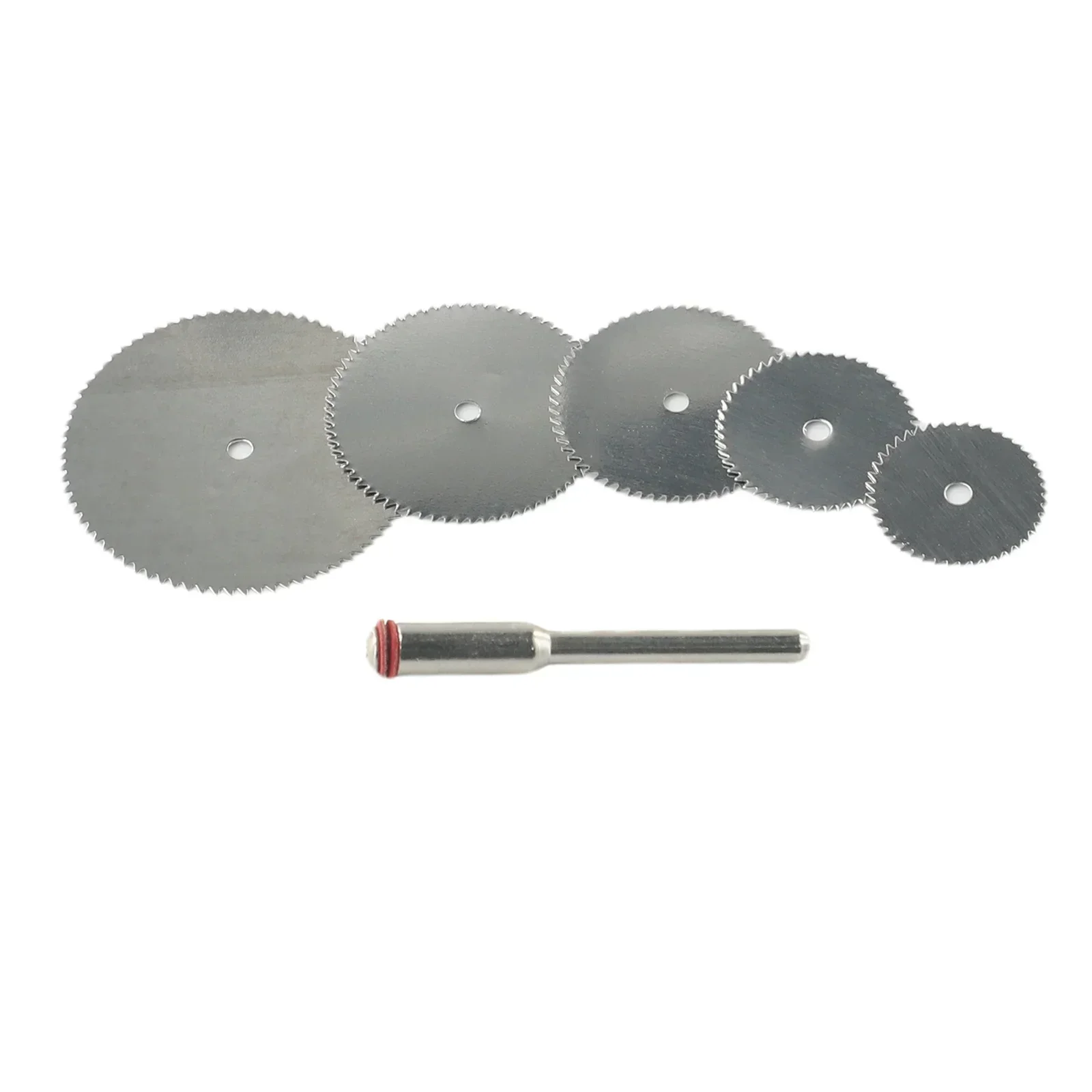 6pcs Mini Set di lame per seghe circolari disco da taglio per mola abrasiva per accessori Dremel utensili rotanti per il taglio dei metalli