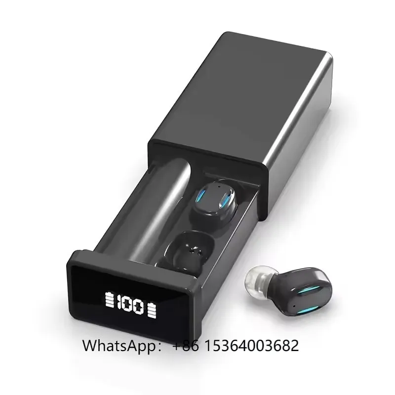 

Fashion Wireless Earphone A22 Earphone with Power Bank LED Display True Wireless Stereo Earphones Portable Power Bank