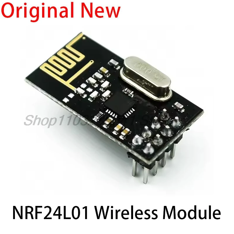 5PCS NRF24L01 2.4GHz 2Mbit/s Wireless Data Transmission RF Transceiver Module Board 1.9-3.6V For Arduino DIY