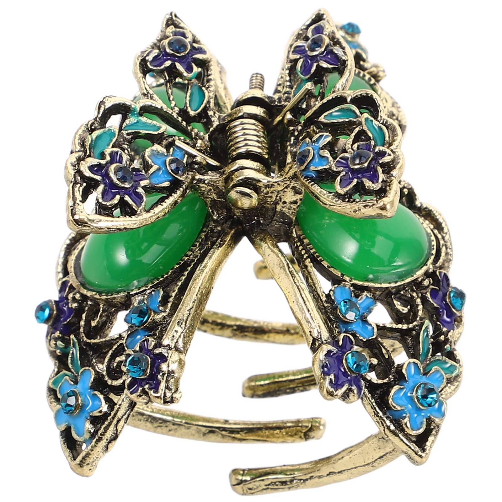 

Ancient Style Hairpin Asian Flower Clips Japanese-style Chinese Accessories for Girls Stick Alloy Miss