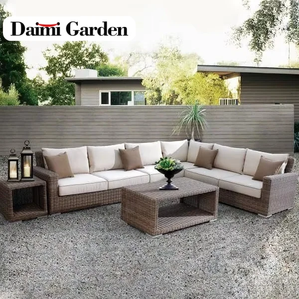 

Комплекты мебели для патио: алюминиевые садовые диваны, водонепроницаемые комплекты из ротанга, уличная мебель, диваны для улицы