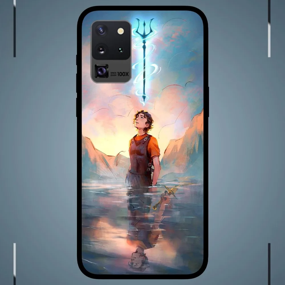 Percy Jackson  Phone Case For Samsung Galaxy S24 S23 S22 S21 S20 FE Note9 10 Plus Ultra Lite 5G Black Phone Case