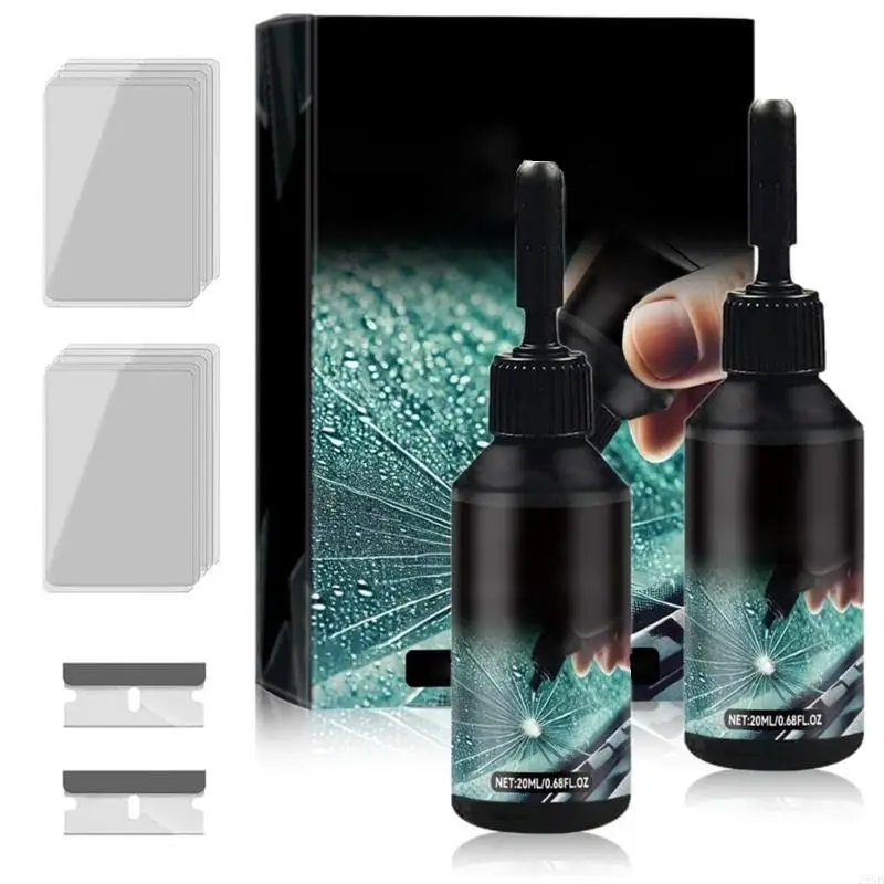 28GB Professional Windshield Crack Repair Fixes Chips In 30 Minutes Strengthens Glass