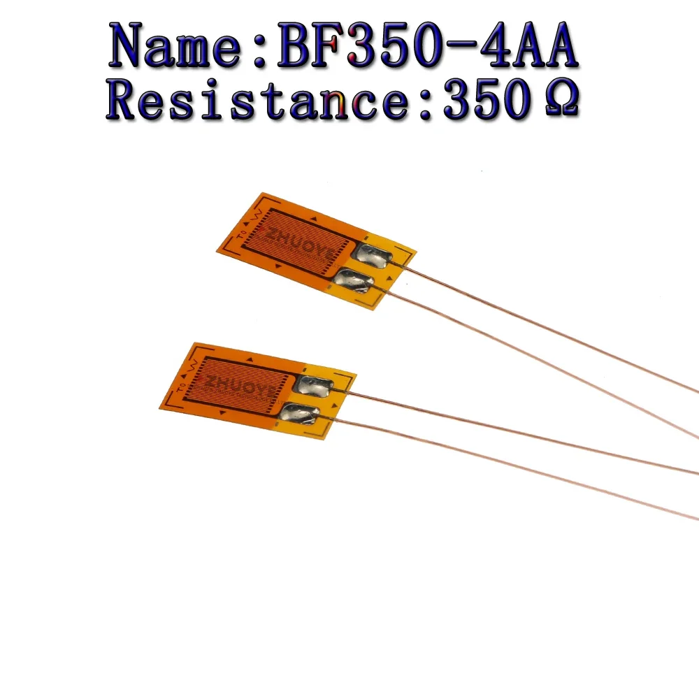 10pcs weighing sensor Strain Gauge BFBHF350-4AA resistance high-precision resistance 350Ω Weighing pressure Strain gauges