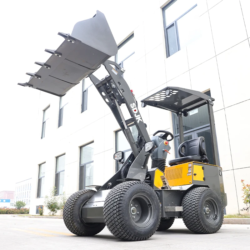 Compact Wheel Loader Hot Selling Four Wheel Drive All Terrain Transport Loader Customizable CE/EPA Certified Mini Loader