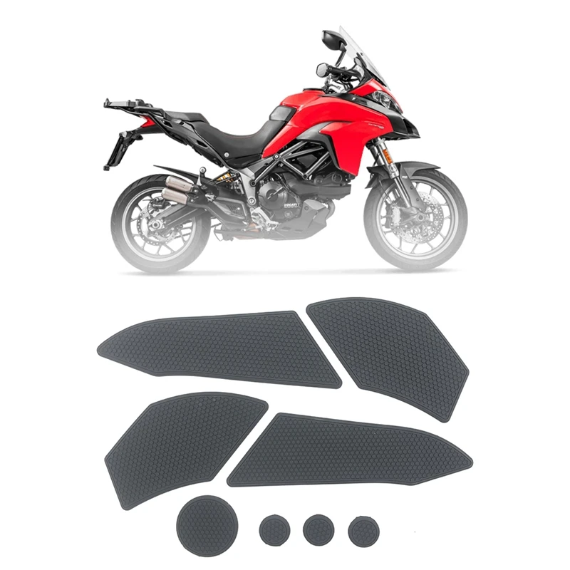 

For DUCATI MULTISTRADA 950 950S 2019 Motorcycle Tank Traction Side Pad Gas Fuel Knee Grip Sticker Decal