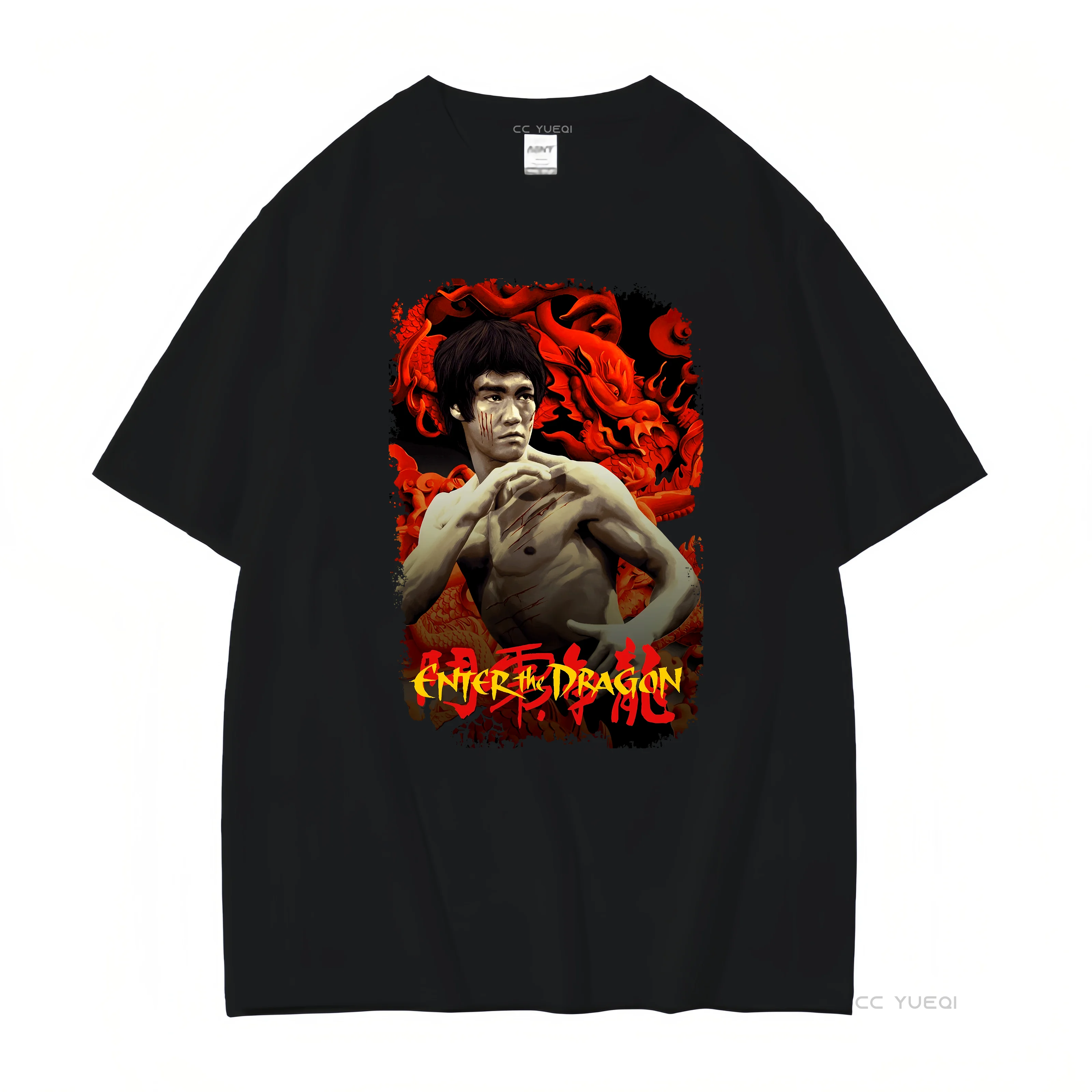 

Enter the Dragon 1973 Movie Poster Inspired T Shirt Retro 70s vintage Washed Comfortable graphic Casual Stylish streetwear