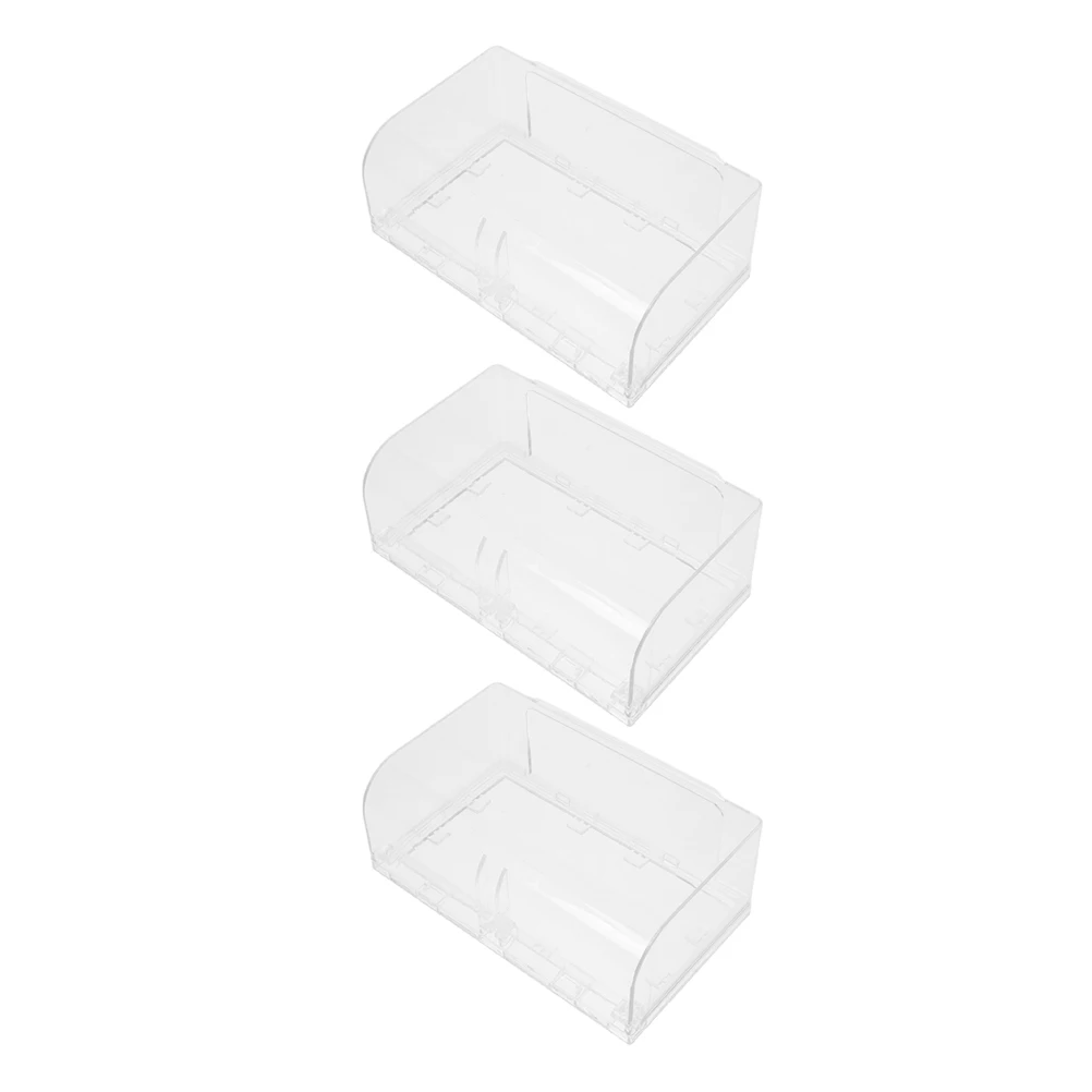 

3Pcs Waterproof Socket Cover Thickened Dual Position Bathroom Outlet Guard Splash Proof Electric Panel Protector