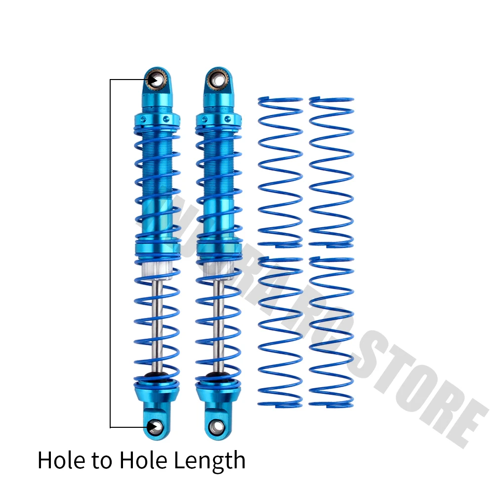 Metal Shock Absorber Damper 70mm 80mm 90mm 100mm 110mm 120mm Oil Adjustable for 1/10 RC Crawler Axial SCX10 Tamiya CC01