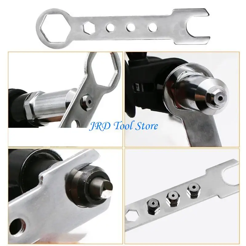 A2UD Compact Riveter Insert Nut Tools Electric Riveting Machine Riveting Drill Adapt