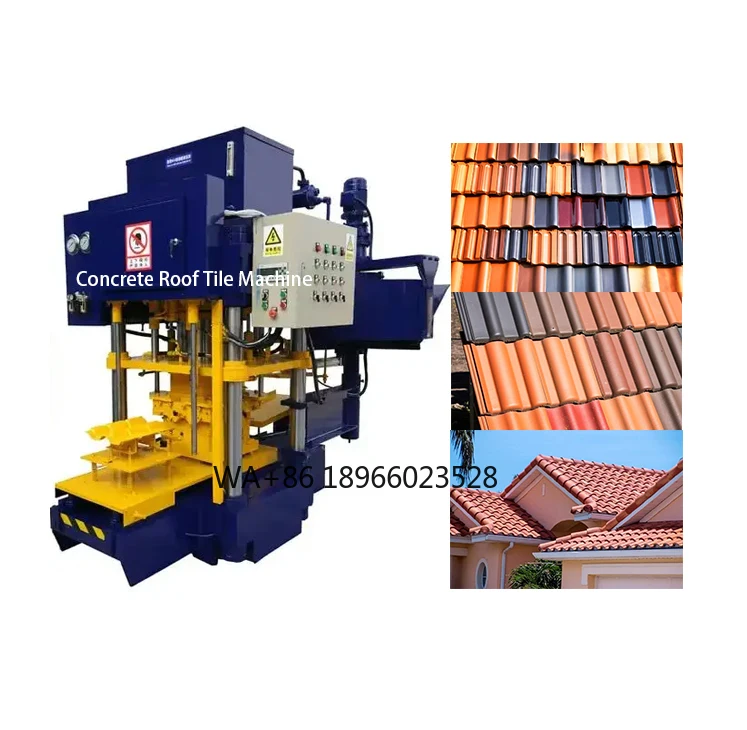 Clay Tile Making Machine Concrete Roof Tile Making Machine Automatic Making Machine Plain Tile for Sale