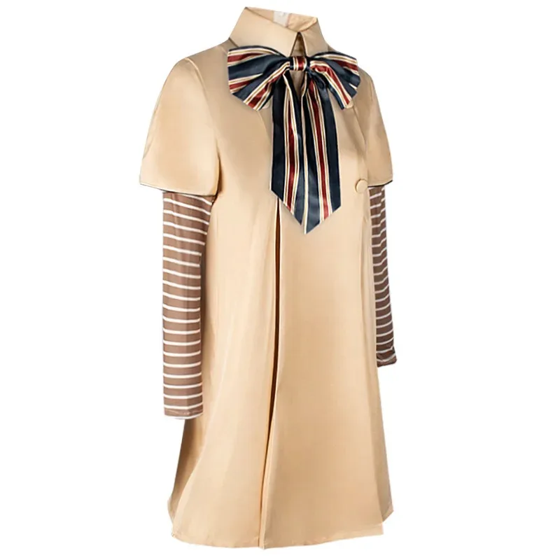 2025 New M3gan Cosplay Costume Megan Dress Ai Doll Robots Skirt Socks Horrible Movie Coat ★ ★ ★ hh
