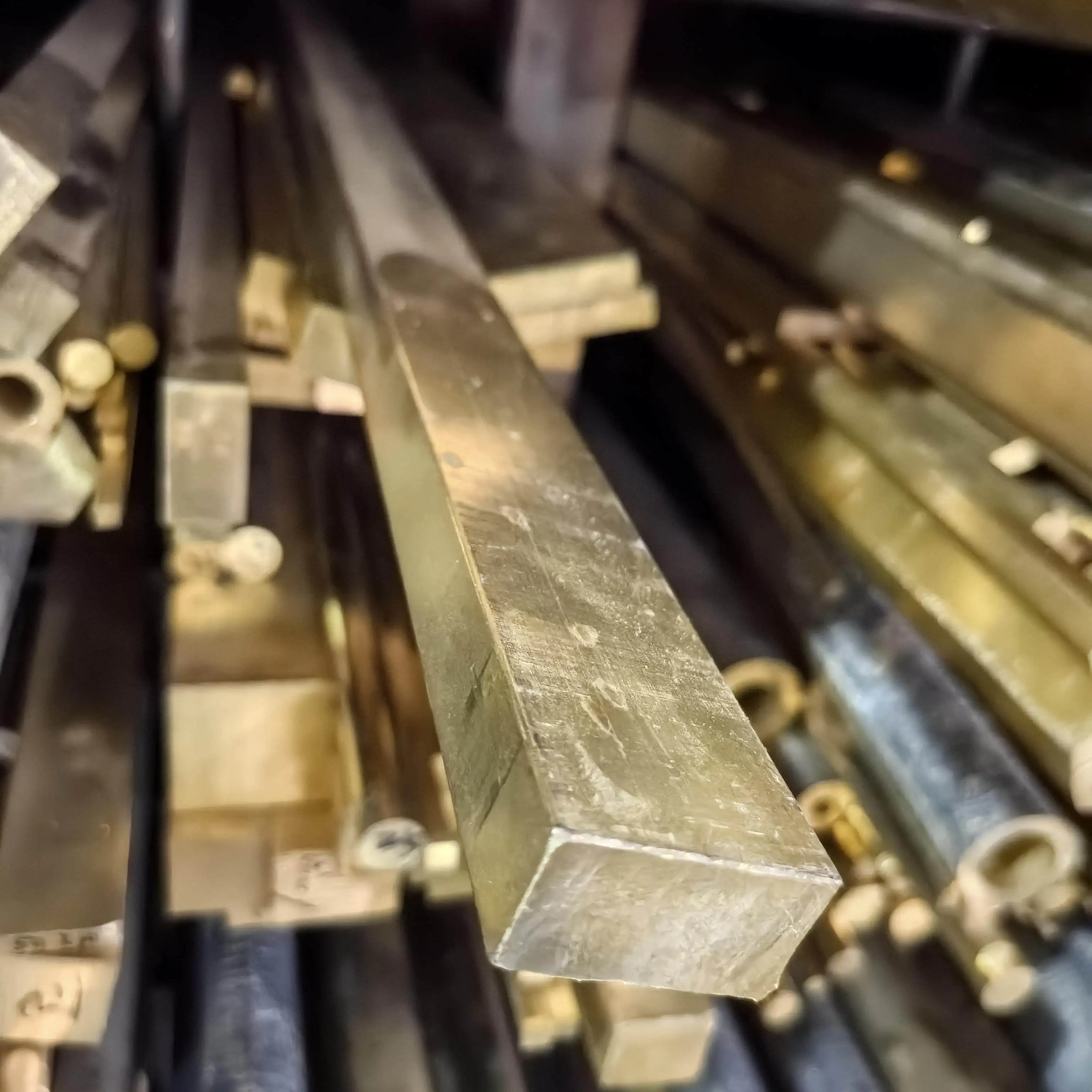Length 500mm Brass Row Plate Brass Strip H59 Brass Bar Thickness 3mm~10mm customized service