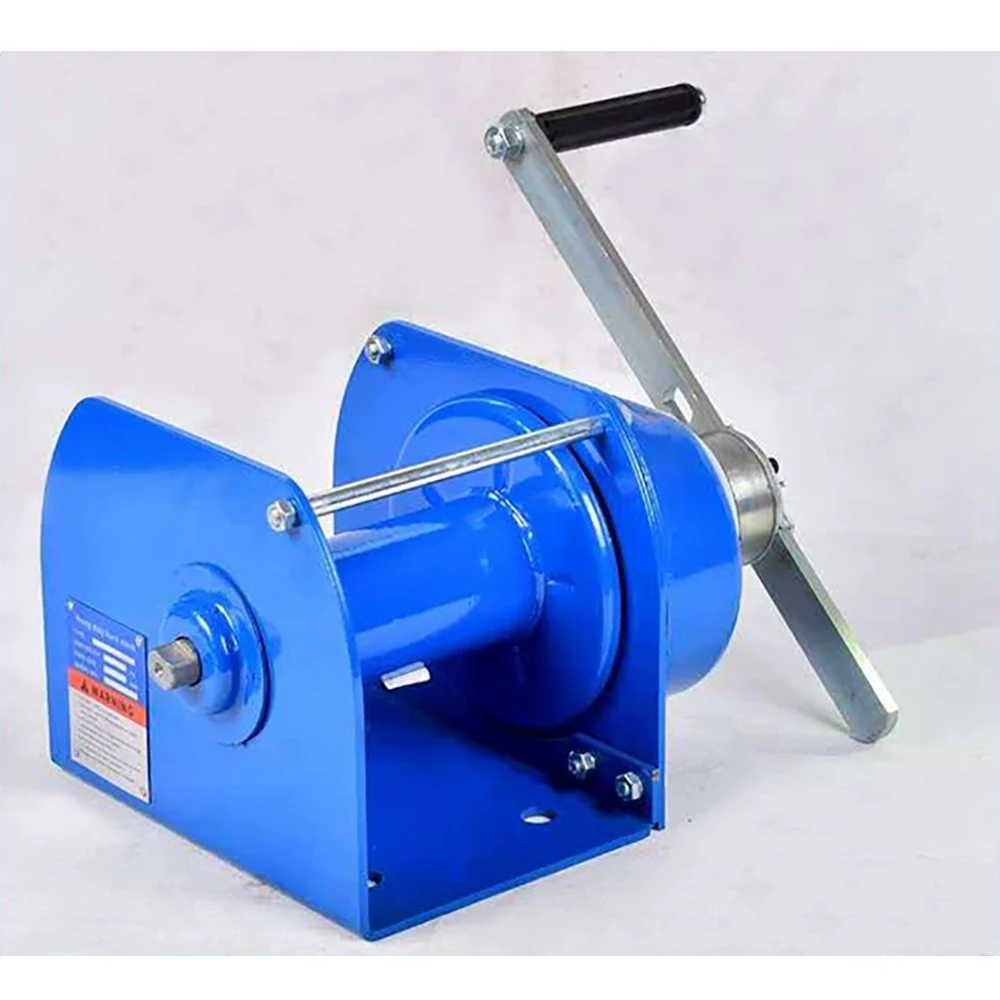 2T Manual Winch Two-way Self-locking Heavy Winch Hoist Small Crane Tractor