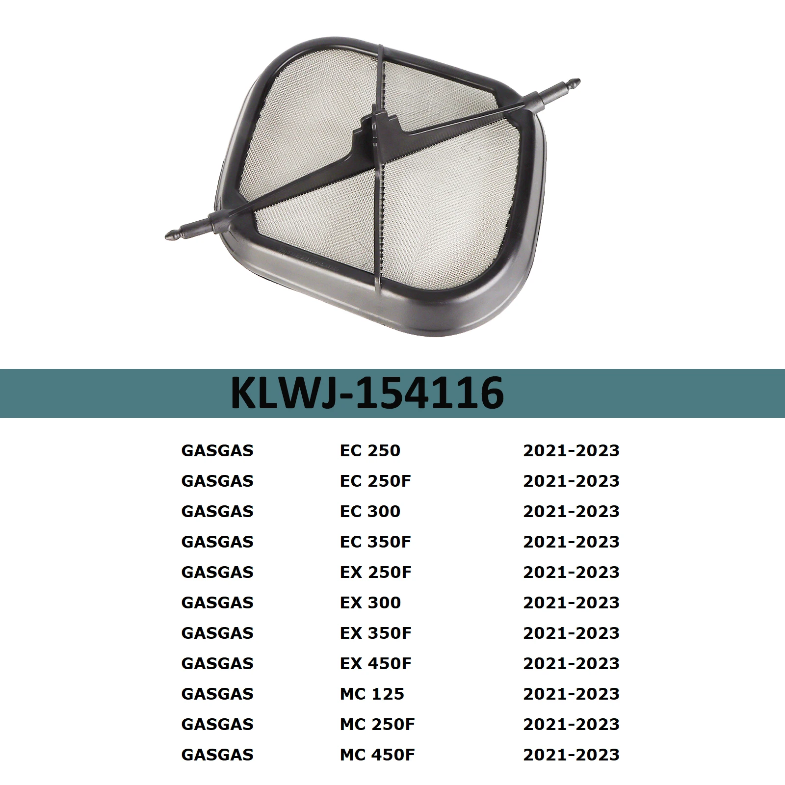 NIBBI Motorrad Luftfilter Schaum Schwamm Luftfilter Halterung Dirt Bike Filter Staub Abdeckung Für KTM GasGas Husqvarna Motocross – Detail 10