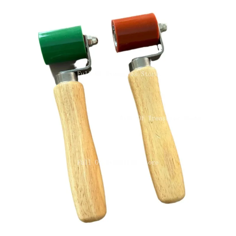 Suitable for Manual Silicone Roller High Temperature Resistant Double Bearing Advertising Cloth Roller