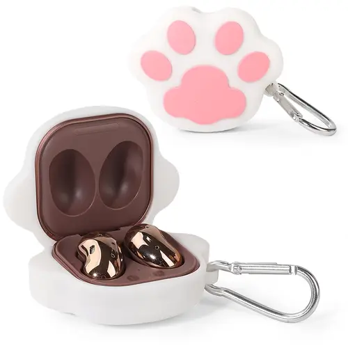 Imagen 2 del producto Funda para auriculares de dibujos animados 3D para Samsung Galaxy Buds Live / Buds Pro / Buds 2 / Buds2 Pro, funda protectora para auriculares, accesorios