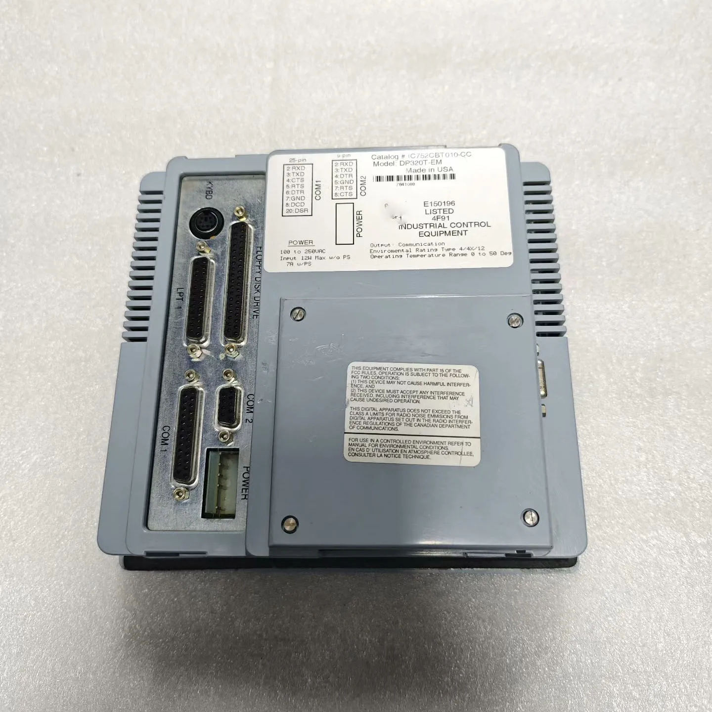 Touchscreen IC752CBT010-CC Con garanzia