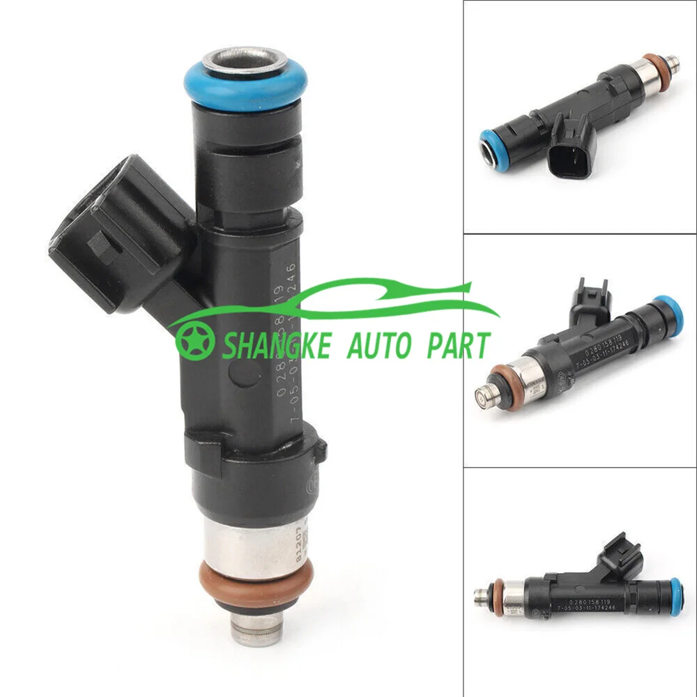 

Fuel Injector OEM 04861667AA 0280158119 FOR CChrysler Town Country DDODGE Grand Caravan JJEEP Wrangler VVOLKSWAGEN ROUTAN V6 3.8