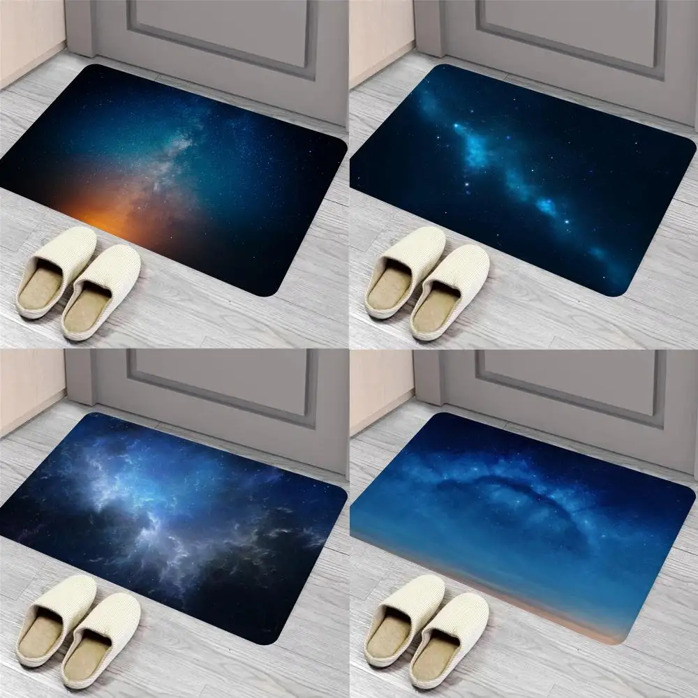 

Starry Sky Floor Mat Entrance Door Mat Nordic Style Home Doormat Bathroom-Toilet Mats Bedroom Hotel Decor Mat