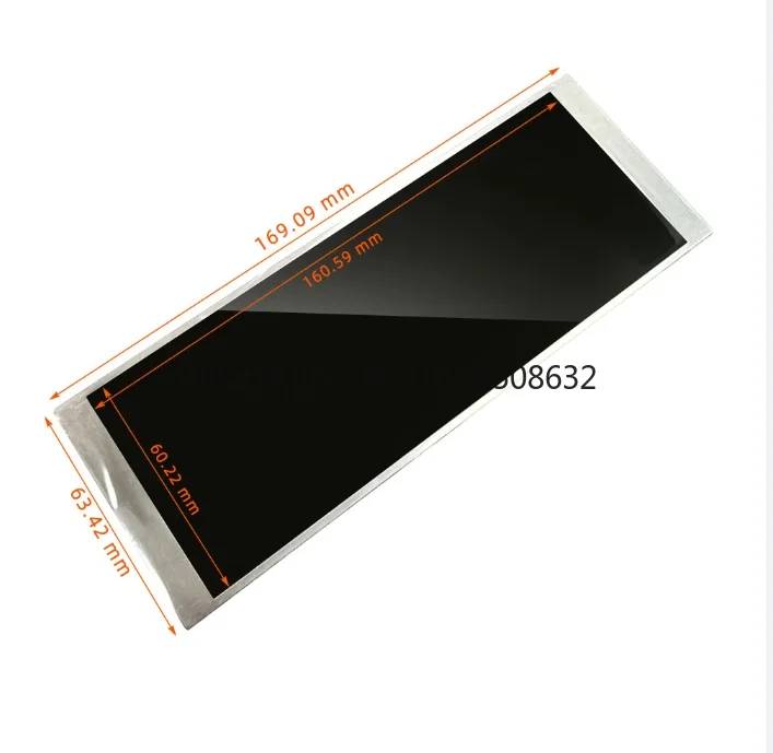 6.86 inch resolution 480 * 1280 LCD screen IPS full angle HDMI display USB5 V power supply 600cd/m ² High brightness long screen