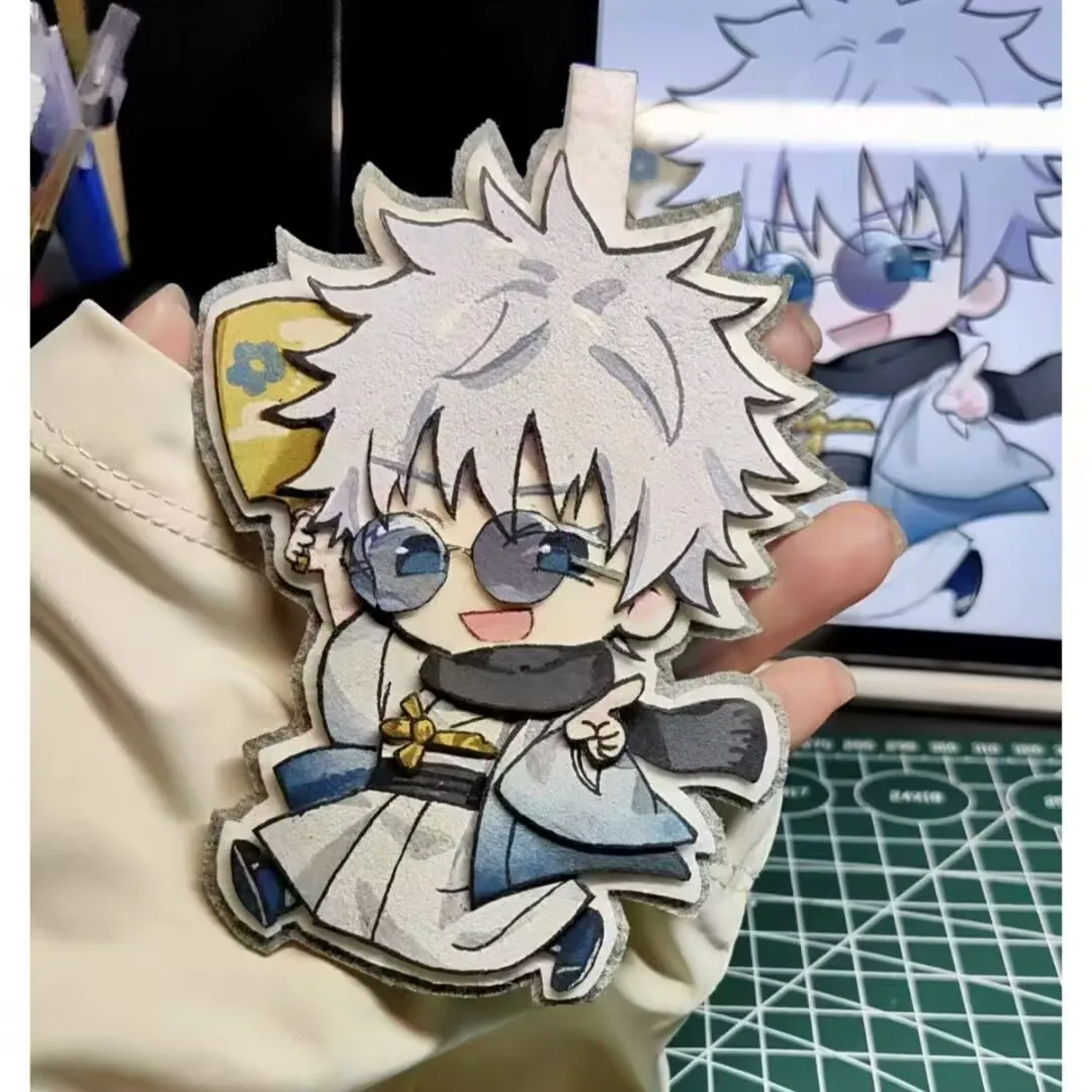 

"Jujutsu Kaisen, Satoru Gojo" handcrafted non-woven fabric pendants with high appearance standards and exquisite gifts