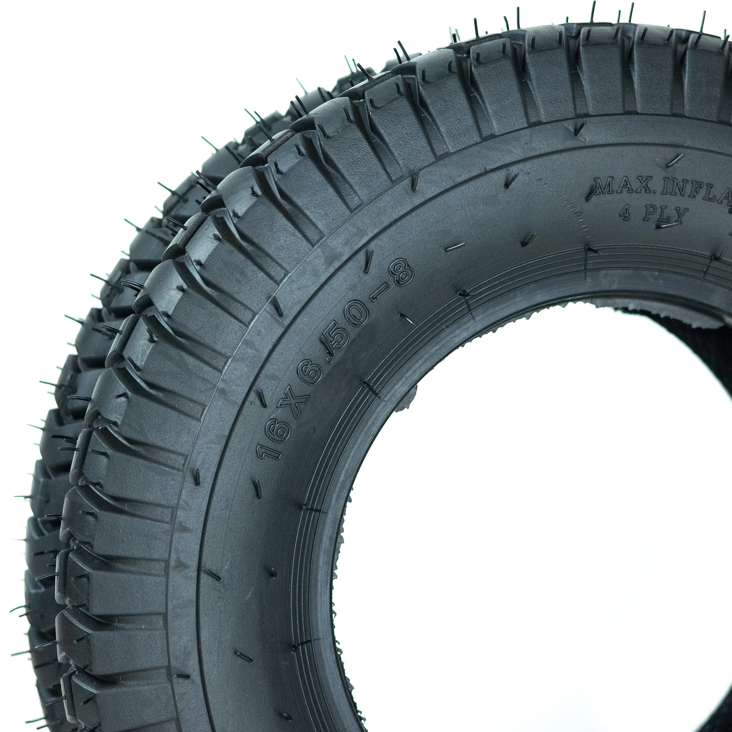 2025 جودة عالية 16X6.50-8 ATV متعدد الأنماط جزازة العشب إطارات الكثبان الرملية أجزاء معدات التعامل مع المواد