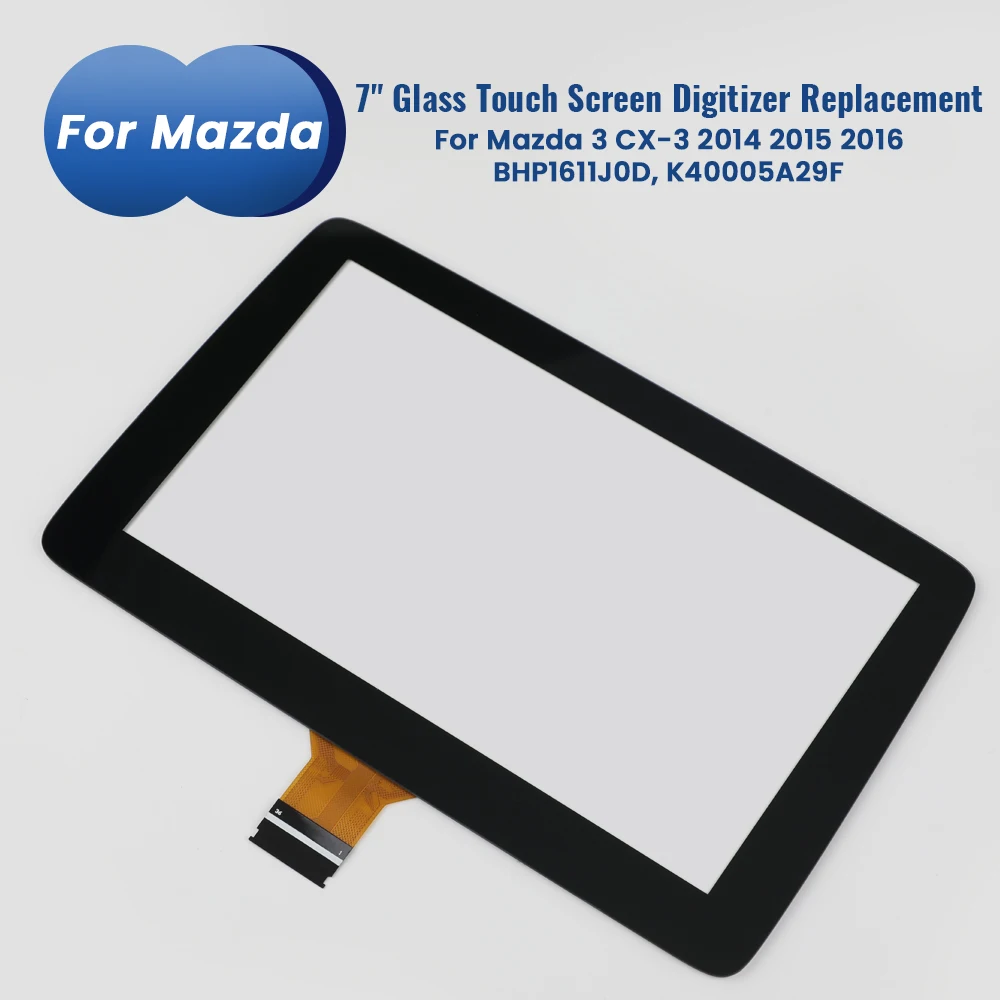 TM070RDZ38 Glass Touch Screen 7 Inch 36 Pins For Mazda Axela 2 3 Demio CX-3 MX-5 2014-2016 Car CD Player Navigation Radio